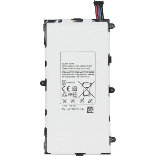 10pcs /lot 4200mAh Replacement Battery T4000E For Samsung Galaxy Tab 3 7.0 SM T210 T211 T215 GT P3210 P3200