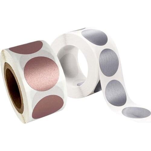 300pcs/roll Round Stickers Stamp Envelopes Cards Packages Scrapbooking Stationery Decoration