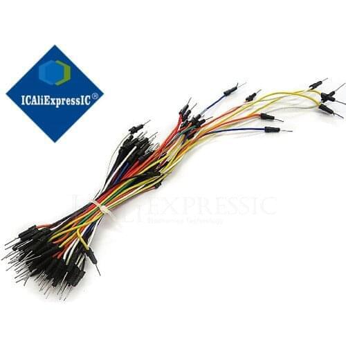 65PCS Jump Wire Cable Male to Male Wire for Breadboard In Stock