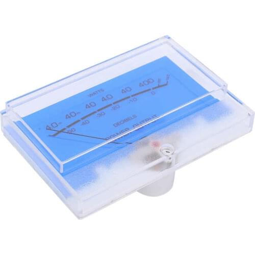 Level Meter Sensitive with Backlight VU Meter for Recording Studio Audio Power Amplifier Mixing Table Home Audio