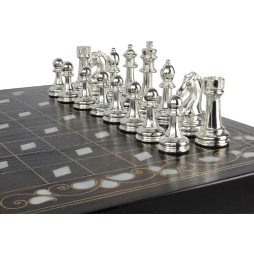 Personalized Wood Chess Personalized Gift for Him Chess Game Birthday Gift for Him Gift for Father Anniversary Gift for Husband