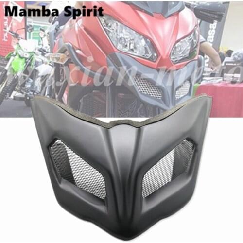 For KAWASAKI VERSYS650 versys1000 KLE650 15-16 Motorcycle Accessories Matte Black ABS Headlight Fairing front Retrofit fender