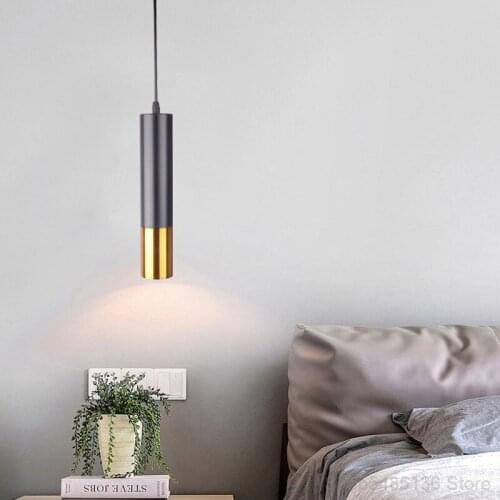 Europe Modem LED Hanging Lamp Dining Room Pendant Light Minimalist Style Bedroom Living Room Restaurant Spotlight for Home Decor