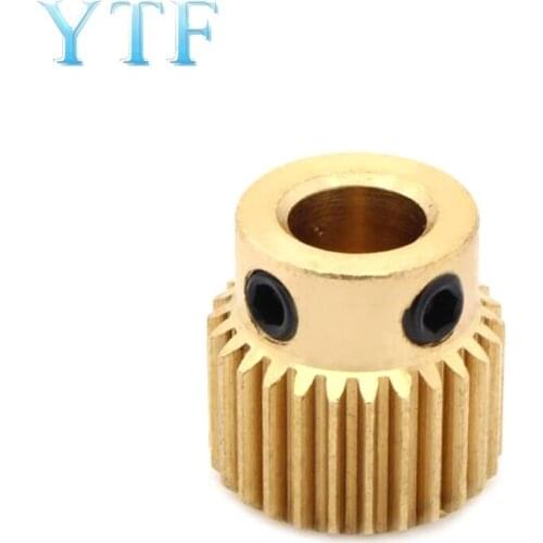 40/26 teeth Extrusion Head Gear Inner Hole Diameter 5MM 3D Printer Parts For MK8 Extruder