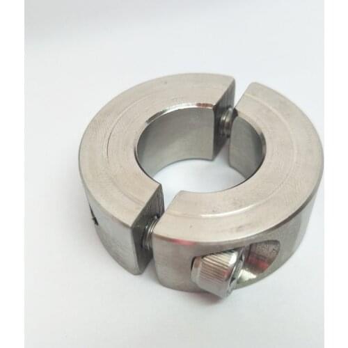 Split Type INCH Shaft Collar Stainless Steel Two-Piece Double Set Screw