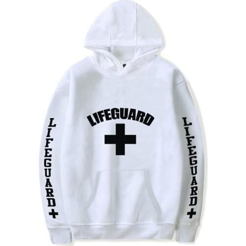 Classic New Lifeguard Design Men/women Hoody New Popular Hooded Life Guard Sweatshirt Fleece Warm Streetwear Boys/girls Clothes