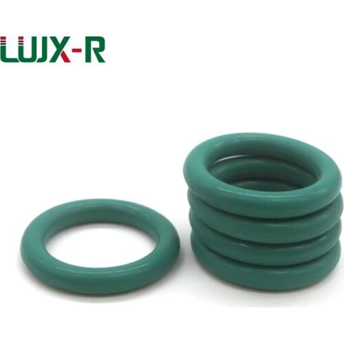 LUJX-R 5pcs 3.1mm O-Ring Seal Washer FKM Oil Resistance Ring Gasket OD85/88/90/92/95/98/100/120~130mm O Rings Sealing Fluorine