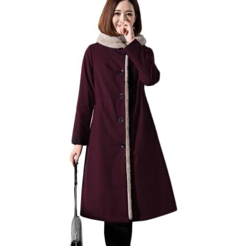 VWBQNZ Women's Parkas With Fur