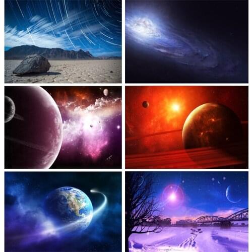ZHISUXI Vinyl Custom Photography Backdrops Prop Starry sky Photography Background 210125 XKT-06