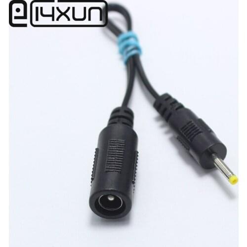 1Pcs/lot 2.5*0.7mm Male plug to 5.5*2.1mm Female Jack socket with about 17cm wire cable DC Power Splitter Adapter