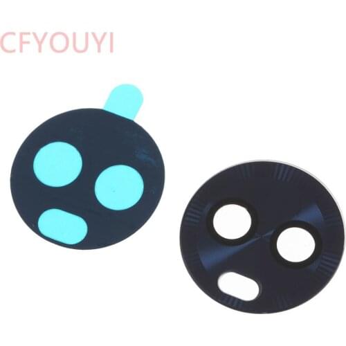 10pcs/lot For Motorola Moto G6 Play / G6 Plus Rear Camera Lens Cover Glass Len with 3M Adhesive Sticker