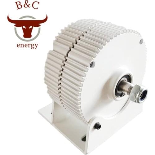 300W 400W Permanent Magnet Generators 3 Phase AC Synchronous Alternators DIY Small 12V 24V 48V Horizontal Wind Turbines
