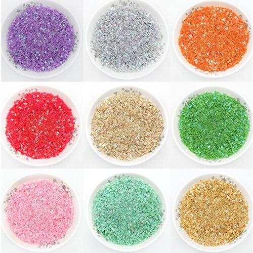 4mm AB Color Cross Star Loose PVC Sequins Mini Spangles Nail Paillettes Crafts DIY Sewing Scrapbooking Lentejuelas Confetti 20g