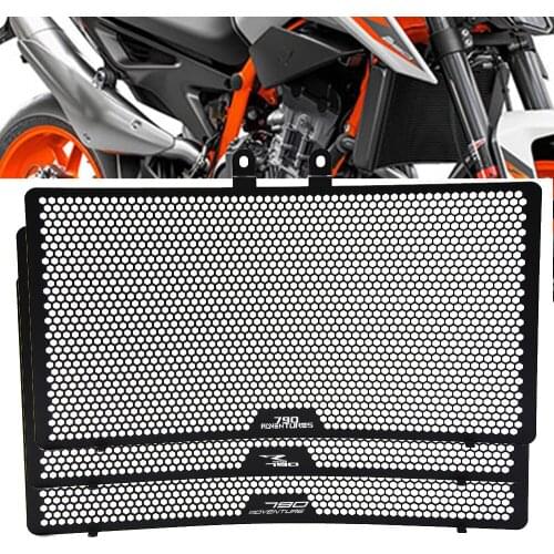 790 Adventure LOGO NMotorcycle Accessories Radiator Guard Grille Cover Cooler Protector FOR 790 Adventure R 2018 2019 2020