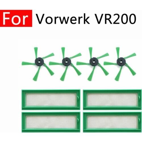 Adapter For Vorwerk Sweeping Vacuum Cleaner VR200 Home Spare Parts Household Accessories Hepa Filter Side Brush Attachment