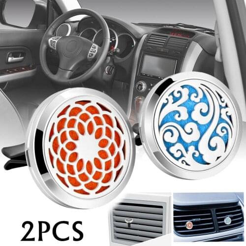 Tree Of Life Car Air Freshener Clip Essential Oil Diffuser Car Decoration Refillable Aromatherapy Vent Clip Interior Accessories