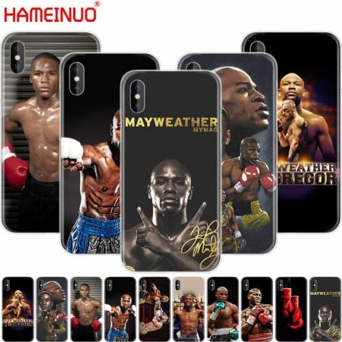 HAMEINUO Floyd Mayweather cell phone Cover case for iphone X 8 7 6 4 4s 5 5s SE 5c 6s plus