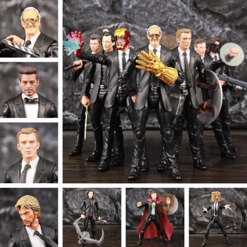 Marvel Father 6" Action Figure Avenger Endgame Legends Iron Captain Thor SuperHero America Man Infinity Gaunt Custom Toys Doll