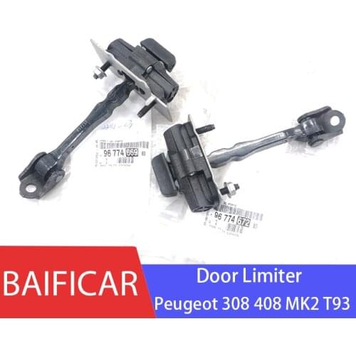 Baificar Brand New Genuine Front Rear Door Hinge Stop Check Strap Limiter 9677466980 9677467280 For Peugeot 308 408 MK2 T93