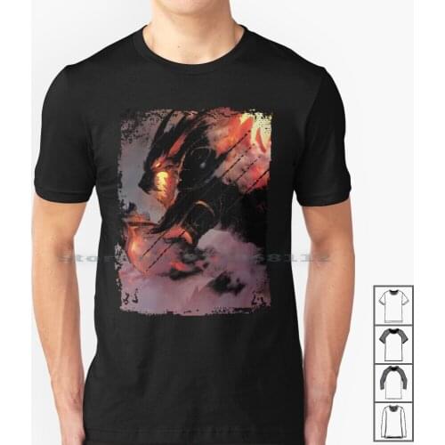 Warwick Main Skin #1 T Shirt 100% Cotton Werewolf Werewolves Leagues Support Mid Top Carry Adc Jgl Jungle Rito Riot Videogames