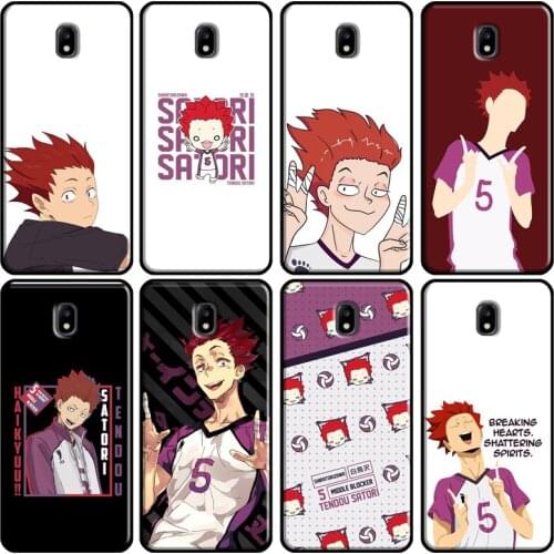Haikyuu!! Satori Tendou Funny Soft Case For Samsung Galaxy A3 A5 2016 J1 J3 J4 J5 J6 J7 2017 J2 Core J8 A9 A6 A8 Cover