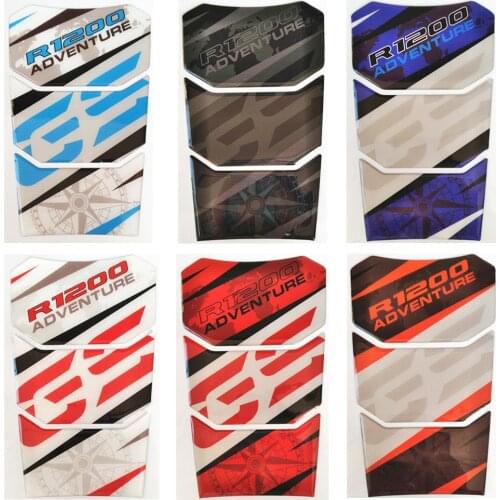 10 Colour 1pcs Free Shipping Carbon For BMW R1200GS R 1200 GS R1200 GS Fiber Tank Pad Tankpad Protector Sticker