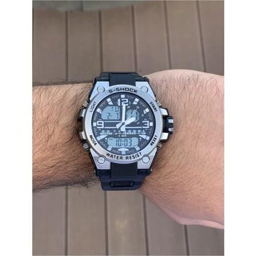 Premium S-shock Men 'S Clock Double Dial