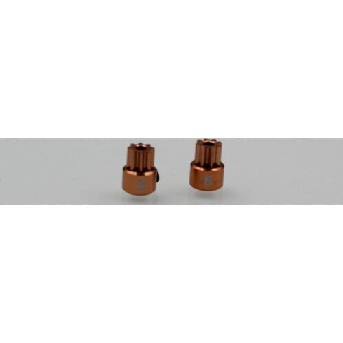 TR25 8 t - 7075 Aluminum Alloy Motor Gear Orange