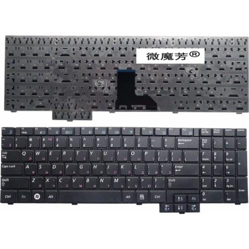 RU For Samsung R519 NP-R519 R719 NP-R719 R618 R538 P580 P530 Black WITH NUMBERPAD Laptop Keyboard Russian