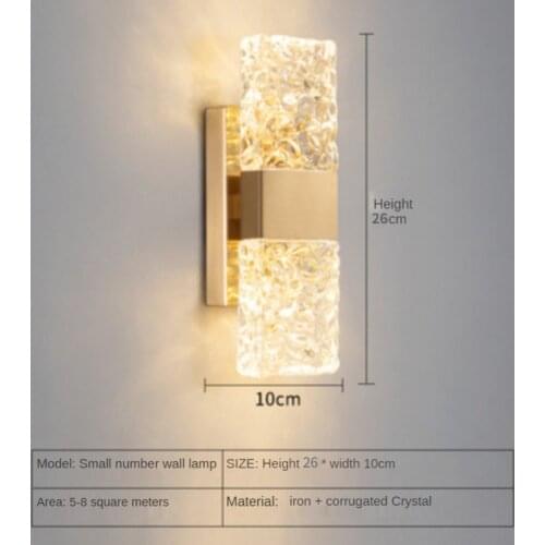 Modern Wall Sconce Lamp Lighting Nordic Lights for Minimalist Creative Decoration Hall Bedroom Living Room TV Wall Aisle Luxury