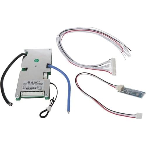 13S Lithium Battery Protective Board BMS 30A Polymer With Bluetooth Smart Intelligent UART Interface Flexible Electric Component