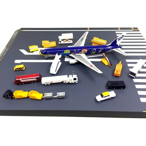 1:400 Airport Ground Handling Vehicle Scene Model Car Static Display Boy Gift Decoration Collection DIY Match Hot Toys
