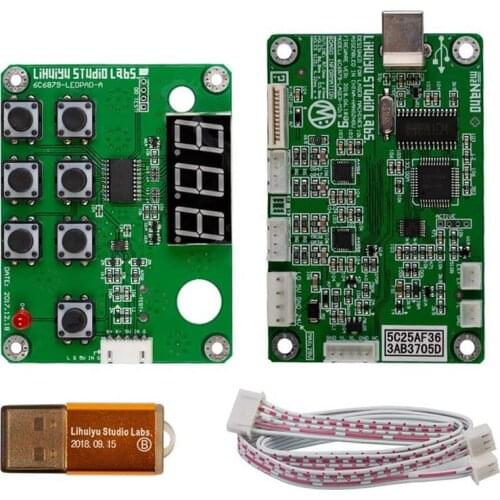 1Set M2 Nano CO2 Controller Mother Main Board + Control Panel + Dongle B System Engraver Cutter DIY 3020 3040 K40