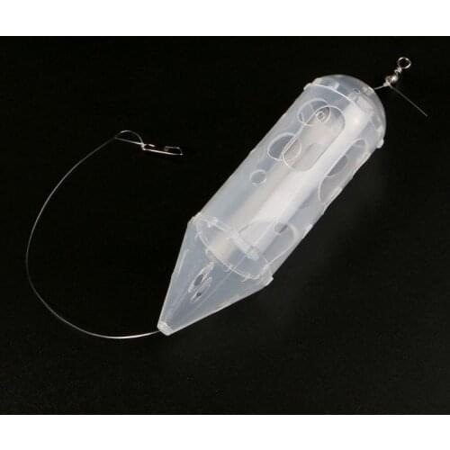 1PC New Small Bait Cage Fishing Trap Basket Feeder Holder Catcher For Angler N0PC