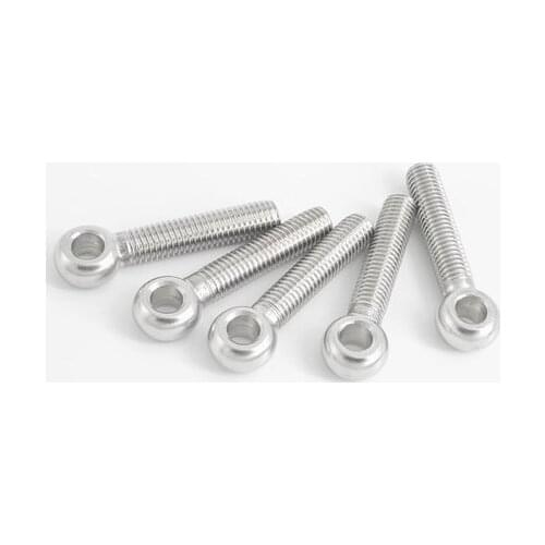 1pcs M16 Live festival Slip knot screw Eyelet bolt Perforated screws 304 stainless steel 60mm-300mm Length