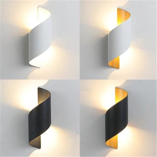 10W Led wall light indoor outdoor home decoration up and down water proof lights bedroom living room ladder lamp wall background