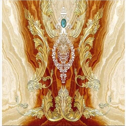 Beibehang custom royal living room TV backdrop TV sofa backdrop mural wallpaper over environmental perspective space