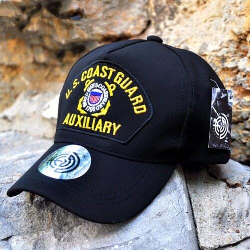 2020 New fashion US Guard Baseball Cap Marine Corps Visor Hat Seal cotton AUXILIARY embroidery snapback hat