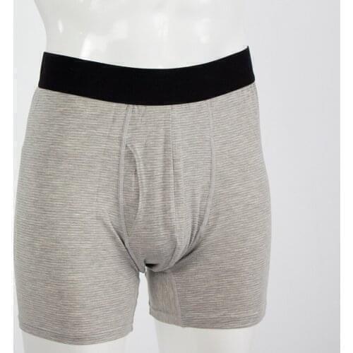 Men Anti EMF Protection Radiation Underwear grey