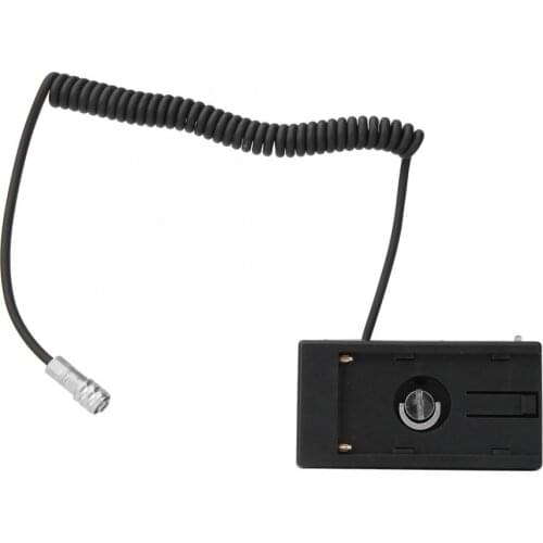 Photo Studio NP-F Dummy Battery Power Supply Plate Mount Aviation Connector for BMD BMPCC 4K Camera Fotografia Acessorioes