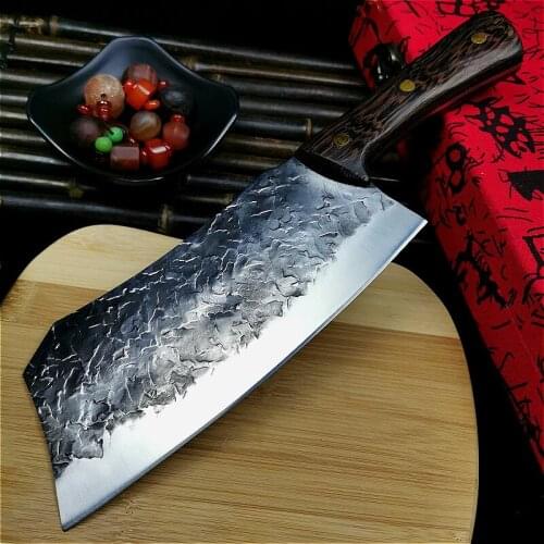 EVERRICH forged high carbon kitchen knife slicing knife retro home kitchen knife super fast sharp Japanese knife meat cutter