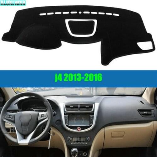 Car Dashboard Avoid Light Pad Instrument Platform Desk Cover Mats Carpets Accessories 2015 2016 2018 2020 Car-styling for JAC J4
