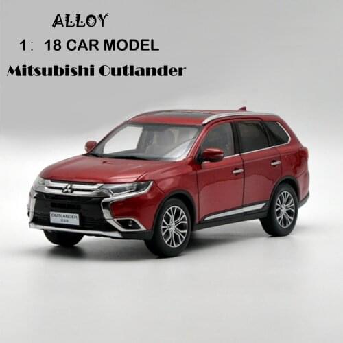 1:18 1:43 1:64 Scale Mitsubishi Outlander Alloy Diecast Metal Car Model Collection Diecast Model Car Toys for Children Birthday