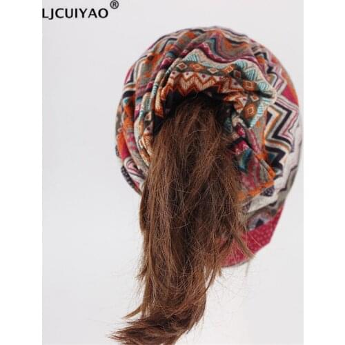 LJCUIYAO Men Women Beenie Hats Baggy Warm Crochet Winter Wool Knit Ski Beanie Skull Slouchy Caps Autumn Hats Beanies For Womens