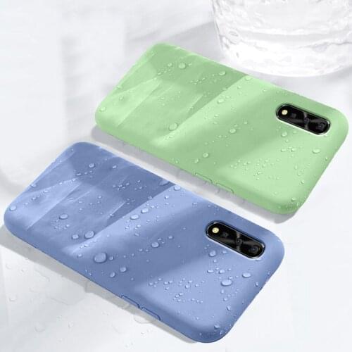 IQOO Neo Luxury Soft Back Matte Color Cases for Vivo iQOO Neo Case Shockproof TPU Silicone Back Cover Capa for iQOO Neo Fundas