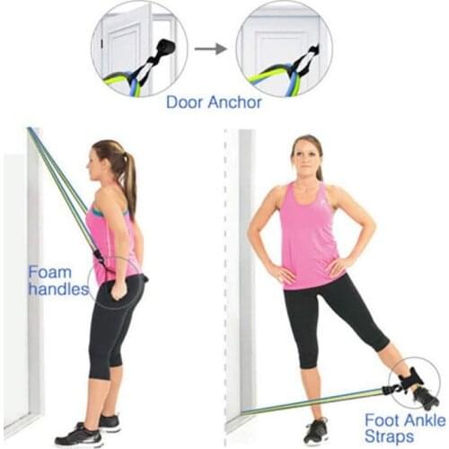 High Quality Resistance Band Gym Fitness Equipment Strength Training Latex Elastic Band Home Sports Equipment 1