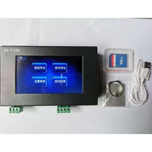 DMX512 Address code writer ; TM512/SM16512/ UCS512/GS8512 etc Address writer ,for RGB /RGBW DMX512 full range of code writers