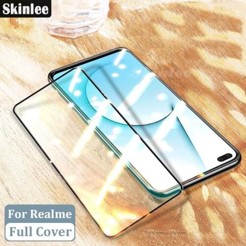 Skinlee Screen Protector Glass For Infinix Note 8 Film Full Tempered Glass Curved Screen Glass For Infinix Note 8 Film