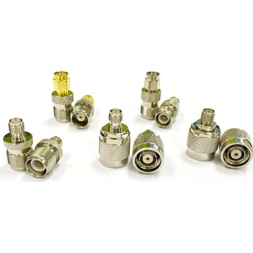 1PC SMA to TNC RF Coax Adapter RP Reverse Male Female Connector Straight NEW for WIFI Antenna Router Wireless Modem