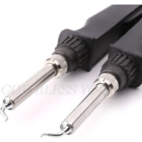 902 ESD SMD Double Soldering Iron Tweezer Handle Clip Heating Plier Soldering Station Accessories Drop Shipping